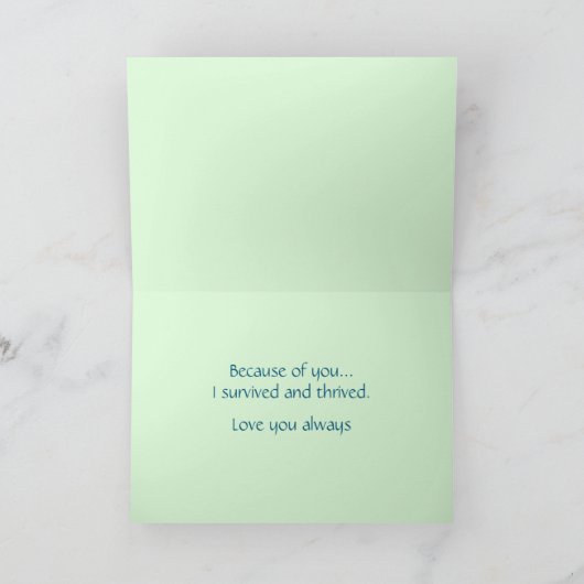 Peaceful Floral Kaart (Binnen)