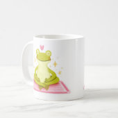 Peaceful Frog – Kind_Ones Whimsical Calm Mug Koffiemok (Voorkant links)