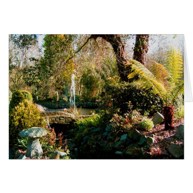 Peaceful garden in Guernsey 1 (Voorkant Horizontaal)
