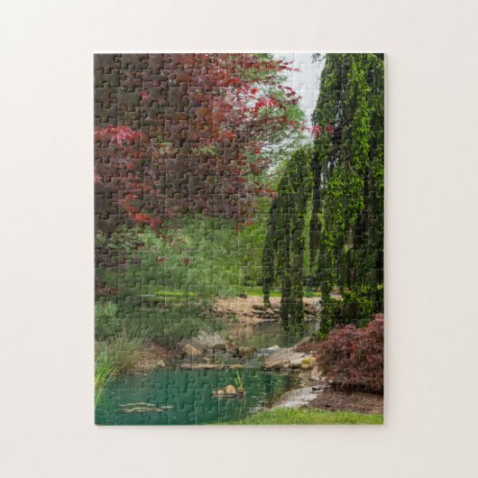 Peaceful Garden Legpuzzel (Verticaal)