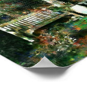 Peaceful Garden Patio Poster (Hoek)