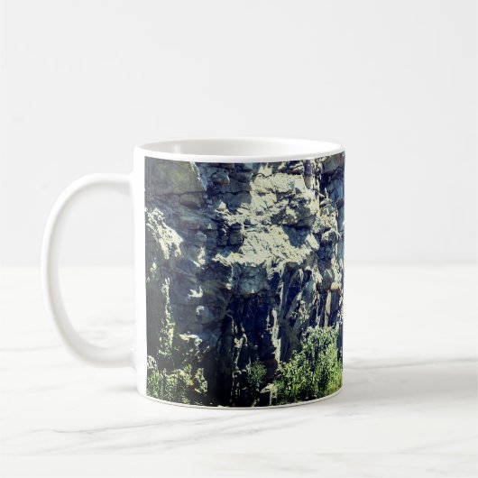 Peaceful Granite Quarry Natuur Koffiemok (Links)