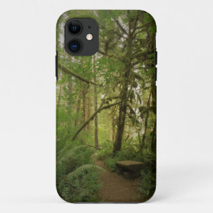 Peaceful Green Forest Trail Washington Case-Mate iPhone Case