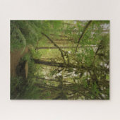 Peaceful Green Forest Trail Washington Legpuzzel (Horizontaal)
