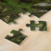 Peaceful Green Forest Trail Washington Legpuzzel (Zijkant)