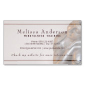 Peaceful Healing Boeddha Magnetisch Visitekaartje (Voorkant)