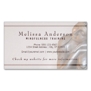 Peaceful Healing Boeddha Magnetisch Visitekaartje