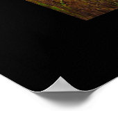 Peaceful Hilltop op Sunset Poster (Hoek)