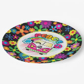 Peaceful Hippy Papieren Bordje (Gekanteld)