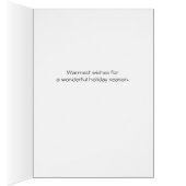 Peaceful Holiday Dove Kaart (Binnen (Rechts))