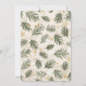 Peaceful Holiday Scenery & Festive Charm Bedankkaart (Achterkant)