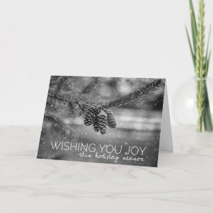 Peaceful Holiday Wishes Card Feestdagen Kaart
