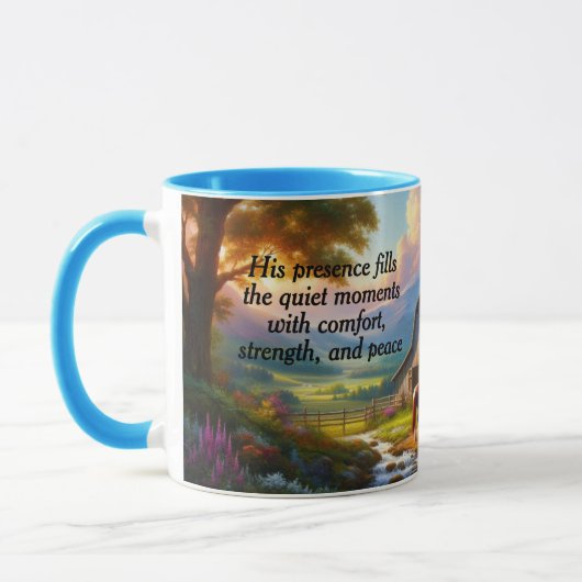 Peaceful Horse Countryside Mug Mok (Links)