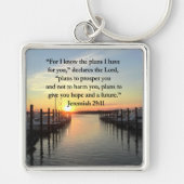 PEACEFUL JEREMIAH 29:11 SUNSET SLEUTELHANGER (Voorkant)