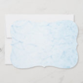 Peaceful Kerstlantaarn Winter Holiday Party Kaart (Achterkant)