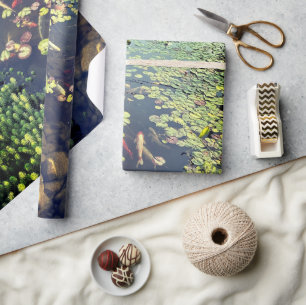 Peaceful Koi Fish Pond Cadeaupapier