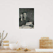 "Peaceful", L. E. Read Poster (Keuken)