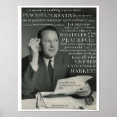 "Peaceful", L. E. Read Poster (Voorkant)