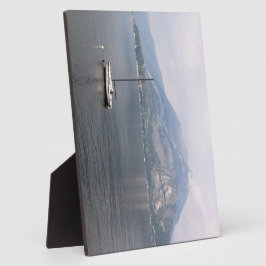 Peaceful Lake Como Plaque Fotoplaat