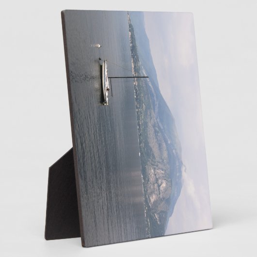 Peaceful Lake Como Plaque Fotoplaat (Zijkant)