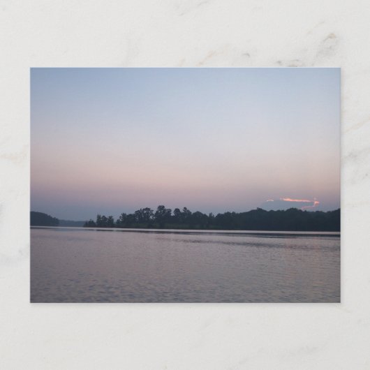 Peaceful Lake Scene Briefkaart (Voorkant)