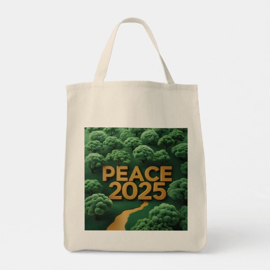 Peaceful Leaf Covenant Tote Bag (Achterkant)