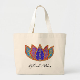 Peaceful Lotus Jumbo Tas