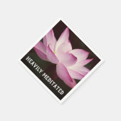 Peaceful Lotus, zwaar geMediteerd Napkins Servet (Hoek)