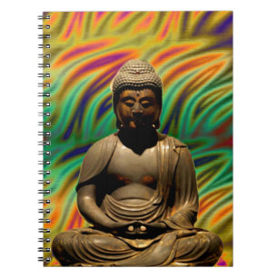 Peaceful Meditating Buddha Prints Notitieboek
