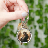 Peaceful Monkey Keychain (Hand)