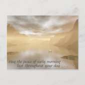 Peaceful Morning Briefkaart (Voorkant)