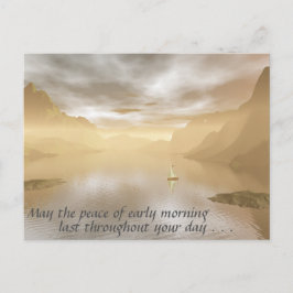 Peaceful Morning Briefkaart