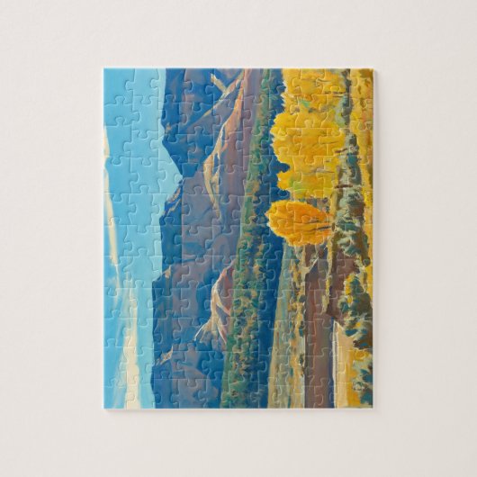 Peaceful Morning by Maynard Dixon Legpuzzel (Verticaal)