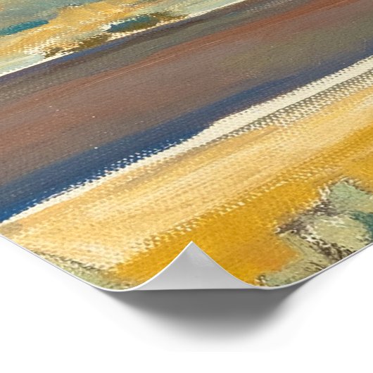 Peaceful Morning by Maynard Dixon Poster (Hoek)