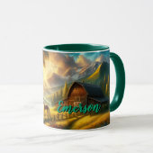 Peaceful Morning Custom Horse Mug  Mok (Voorkant rechts)