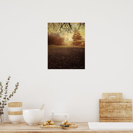 Peaceful Morning Poster Print (Keuken)