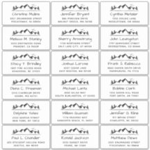 Peaceful Mountain Large Weddenschap Adres