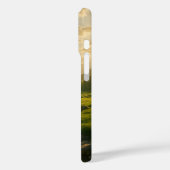 Peaceful Mountain River Landscape iPhone Case (Achterkant / Links)