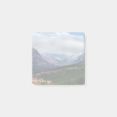 Peaceful Mountain Valley Post-It Notes (Voorkant)