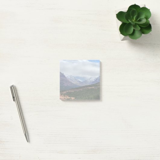 Peaceful Mountain Valley Post-It Notes (Kantoor)