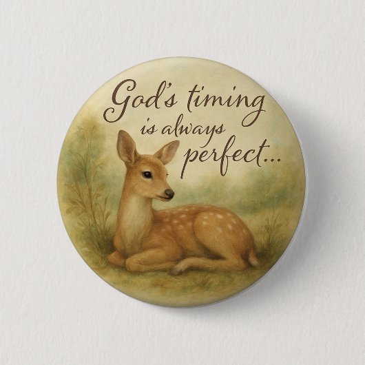 Peaceful Nature Button Design... (Voorkant)