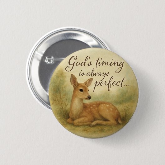 Peaceful Nature Button Design... (Voorkant /achterkant)