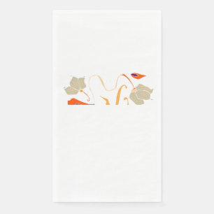 Peaceful natuur Paper Napkin Servet