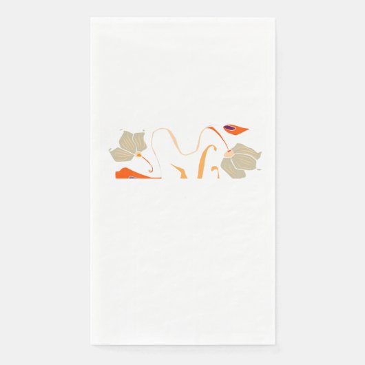 Peaceful natuur Paper Napkin Servet (Voorkant)
