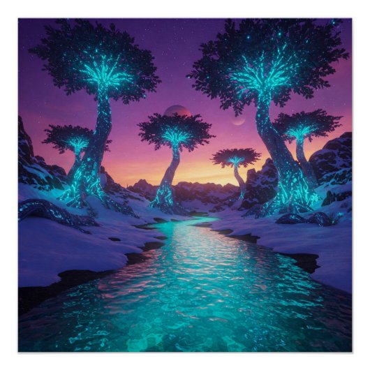 Peaceful Night  Perfect Poster (Voorkant)