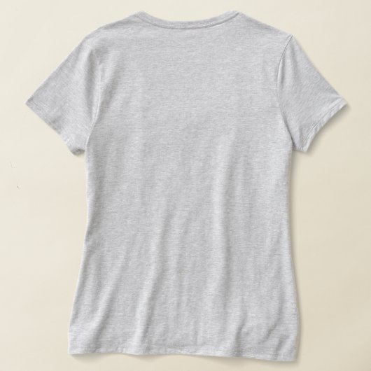 Peaceful night sky in the Forest with Stars T-shirt (Laag Achter)