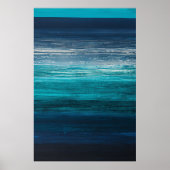 Peaceful Ocean Landscape Poster van Tammy Smith 20 (Voorkant)