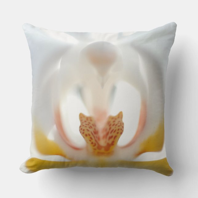 Peaceful Orchid Sierkussen (Voorkant)