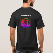 Peaceful Paradise Find Your Calm T-shirt (Achterkant)