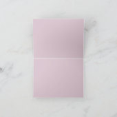 Peaceful Pastel Floral bedankje Bedankkaart (Binnen)